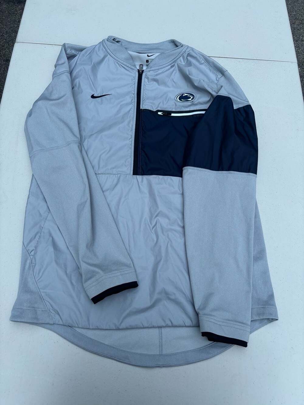 Nike Penn State Nittany Lions Men's Quarter-Zip Performance Windbreaker Jacket S